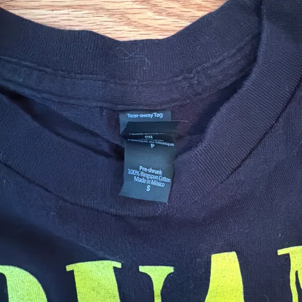 Nirvana tshirt Black - Image 4