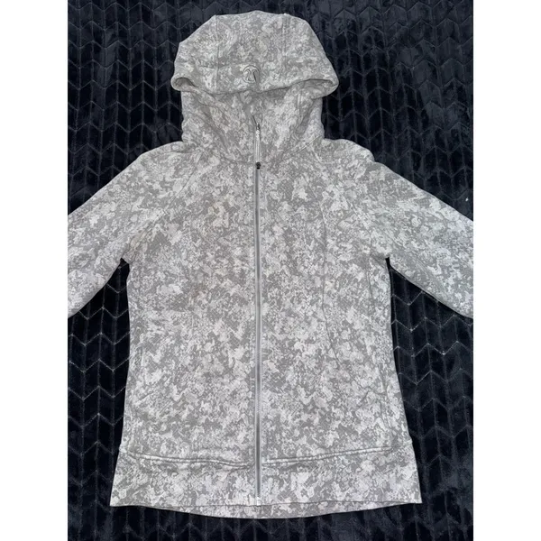 Lululemon Hooded Define Jacket Nulu Hideaway Camo Starlight Size 10 - Image 2