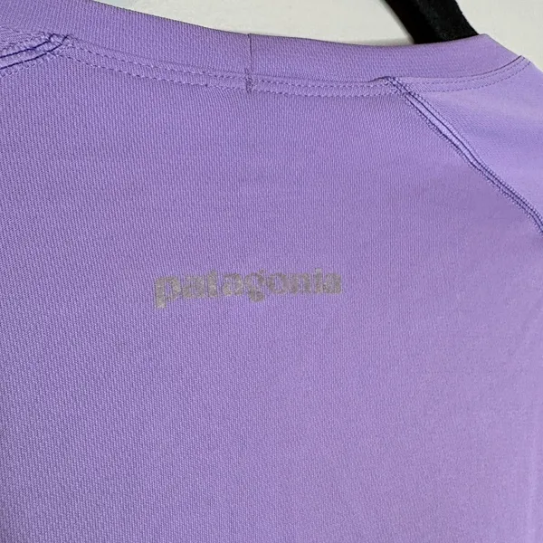Patagonia purple base layer top - Image 4