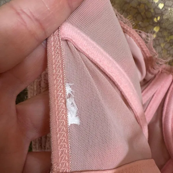 Out From Under Modern Love Lace Bustier Corset Soft Pink Small - Image 5