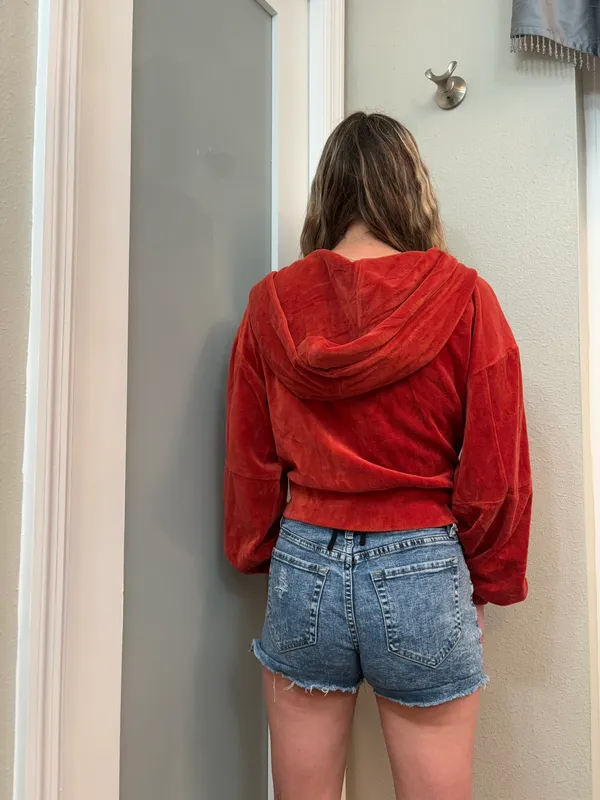 Zip-Up Cropped Jacket - Image 5