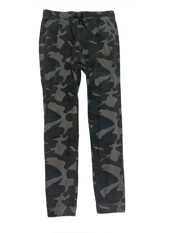 BLK Camo Joggers XL Black/Green EUC Gray - Image 2