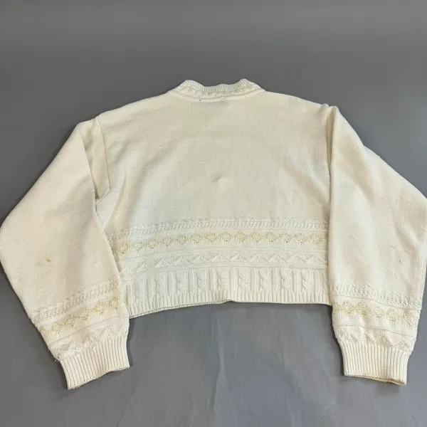 Liz Claiborne Vintage Red Pink Purple Sweater - Image 8