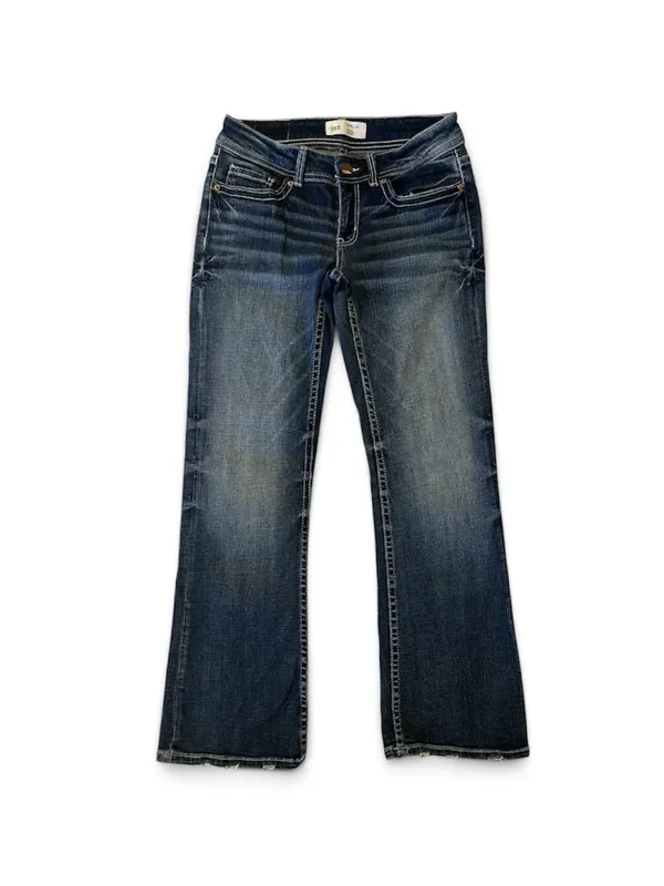 BKE Stella Slim Fit Low Rise Bootcut Jeans Size 27 Y2K Denim EUC - Image 2