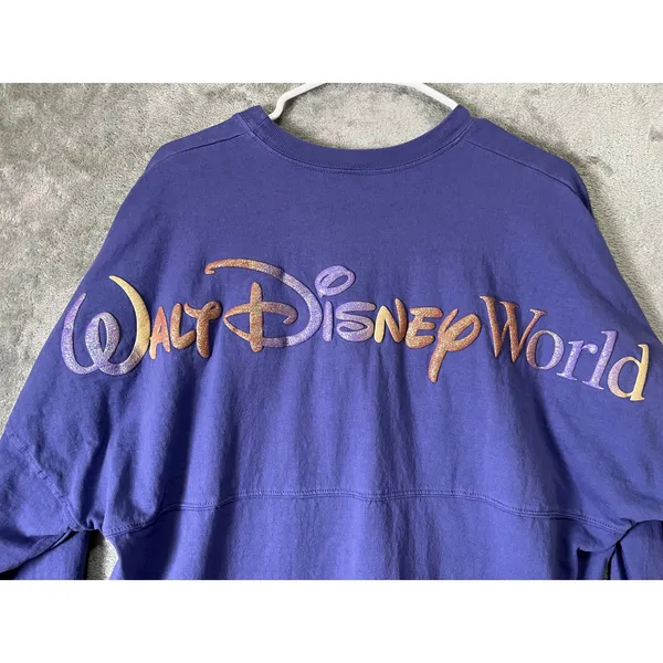 Walt Disney World 50th Anniversary Spirit Jersey Purple‎ Iridescent Large - Image 6
