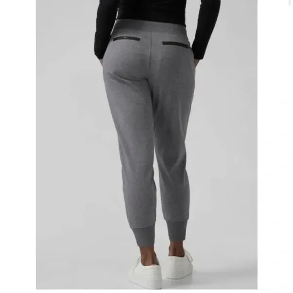 Athleta Heather Gray SCULPTEK Venice Mid Rise Jogger Pants 597888 W1437 Sz XS - Image 2