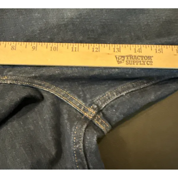 Abercrombie Fitch Womens 18 R 34‎ The 90's Straight Mid Rise Curve Love Jeans - Image 7