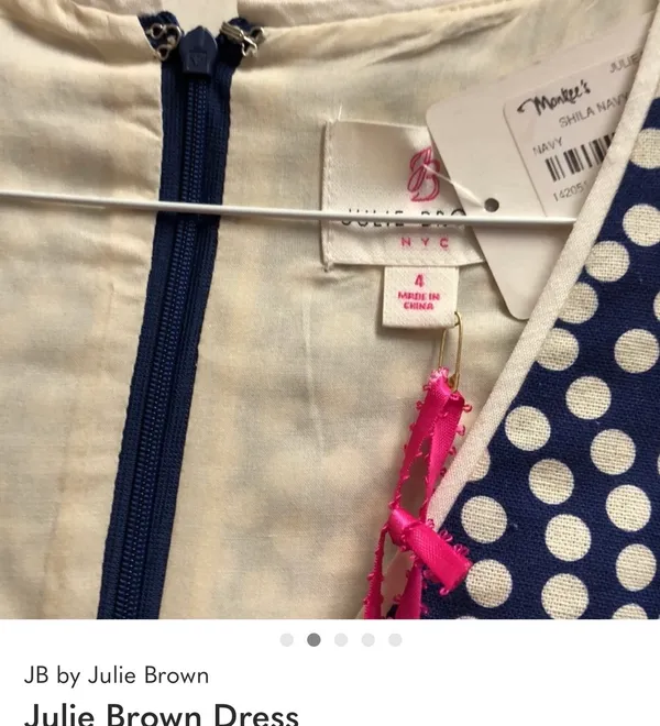 Julie brown dress NWT - Image 2