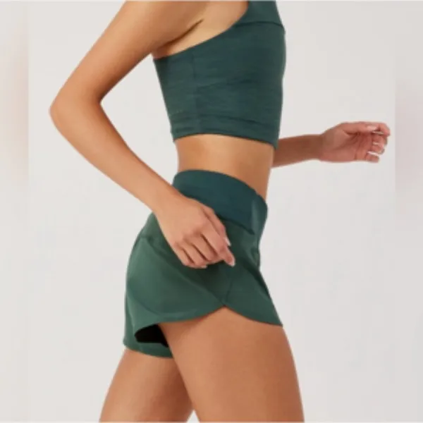 Outdoor Voices Hudson 2.5” Athletic Running Shorts Evergreen XL - Image 9