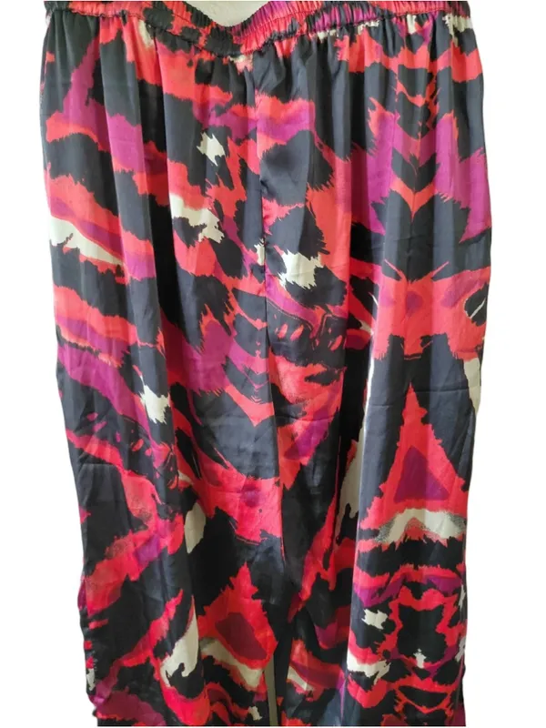 Live 4 Truth Wide-leg Satin Palazzo Pants Women’s Size L - Image 6
