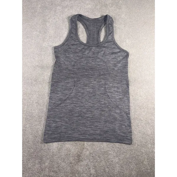 Lululemon Swiftly Tech Tank Top Womens 6 Gray Swift Stride Crush Distance Run - Image 2