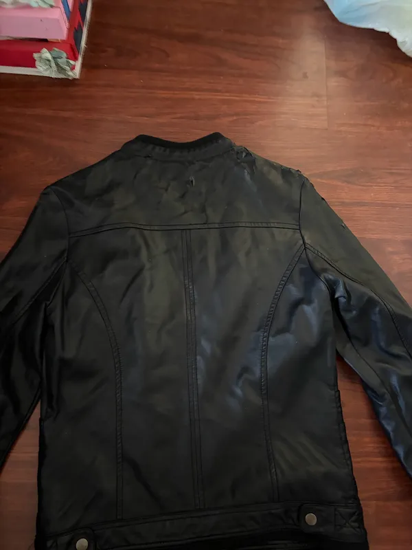 YMI Women’s Black Leather Jacket - Image 2