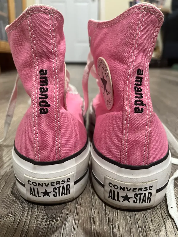 Converse Pink Platform - Image 4