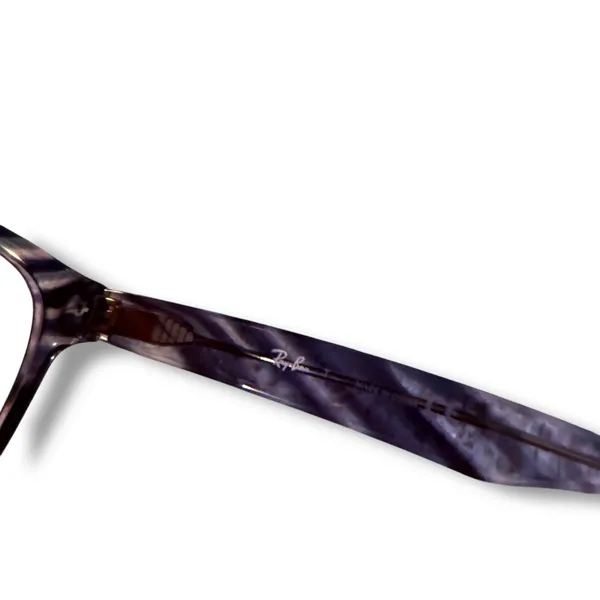 Ray-Ban Eyeglasses‎ Frames RB53595839 Blue Tortoise Shell Oval 51-19-145 - Image 7