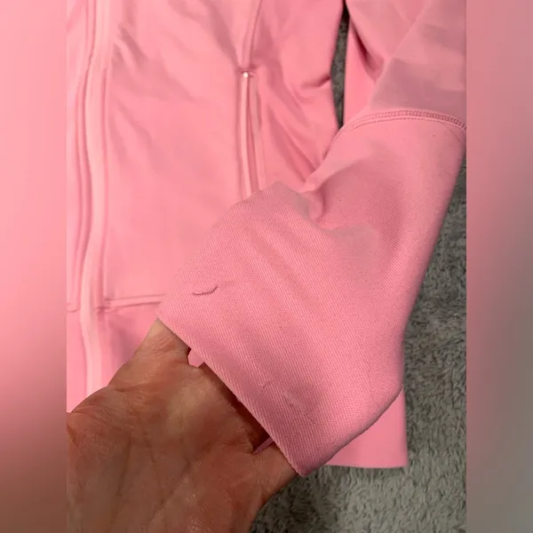 Peter millar element wicking 50+ upf Pink Full-Zip Women's sweatshirt small - Image 7