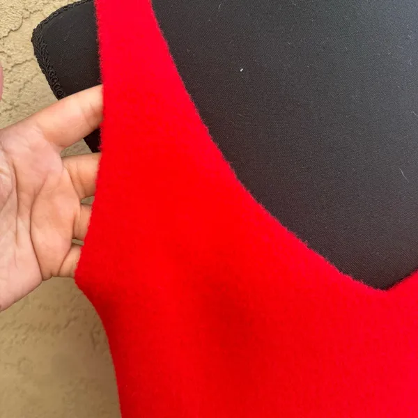 NWT A New Day Red Knit Sweater Tank Top - Image 2