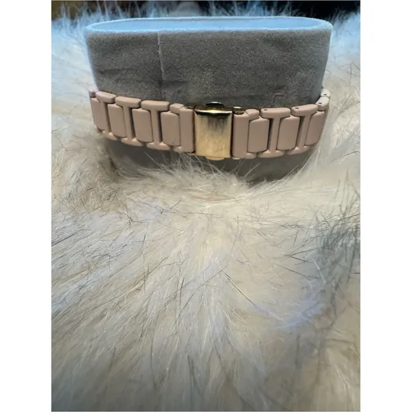 Source Unknown Unbranded Women's Pink and Tan Watch - Image 4