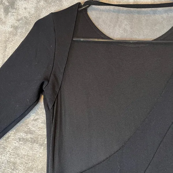 Marcella Women's Black Roxanne Long Sleeve Ponte Gown‎ Size XS - Image 6