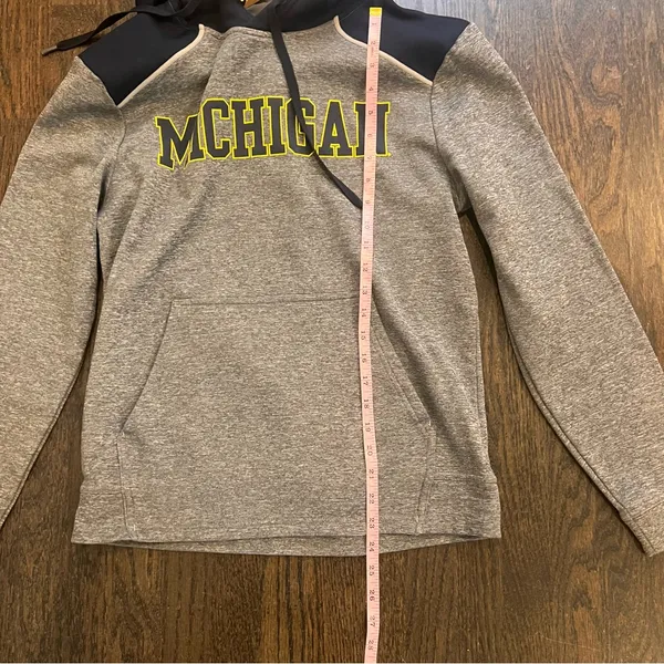 Champion Michigan Hoodie Go Blue Women’s Size Small - Image 3