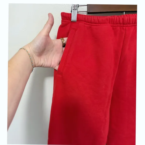 ACTA Wear Everyday Crewneck And Oversized Jogger Set In‎ Color Flame SZ S NWOT - Image 8