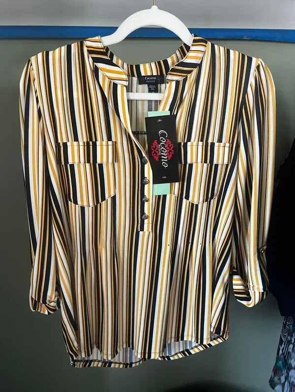 Cocomo Women’s Blouse Multiple Size M petite - Image 4