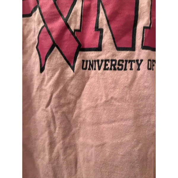 Anvil UNIVERSITY OF VIRGINIA Cavaliers Adult Unisex T-Shirt "HOOS THINK PINK" Size M - Image 8