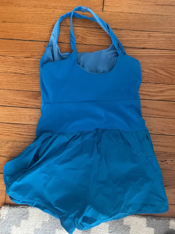 Workout Body Suit Blue Size M - Image 6