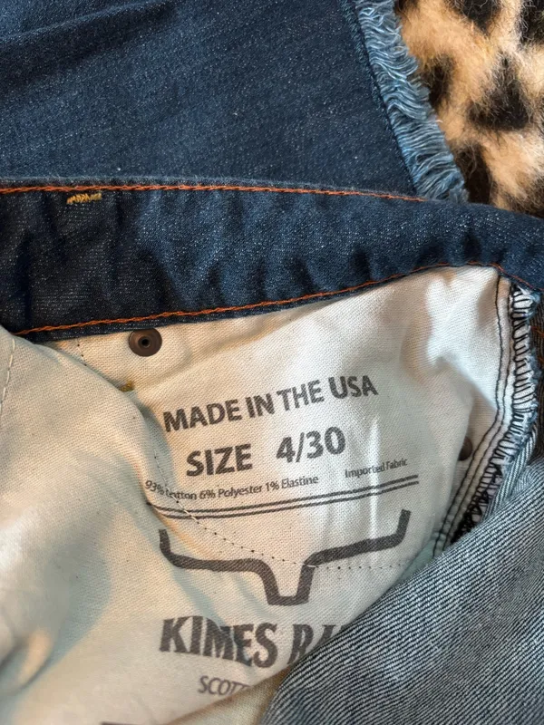 Kimes Ranch Lola raw hem - Image 4