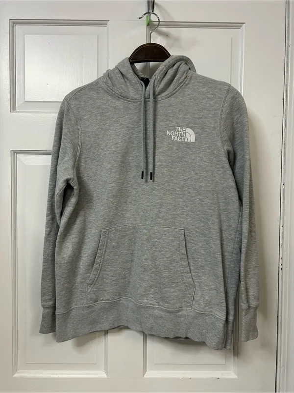 The North Face Women’s Light Grey Pullover Hoodie - Image 4