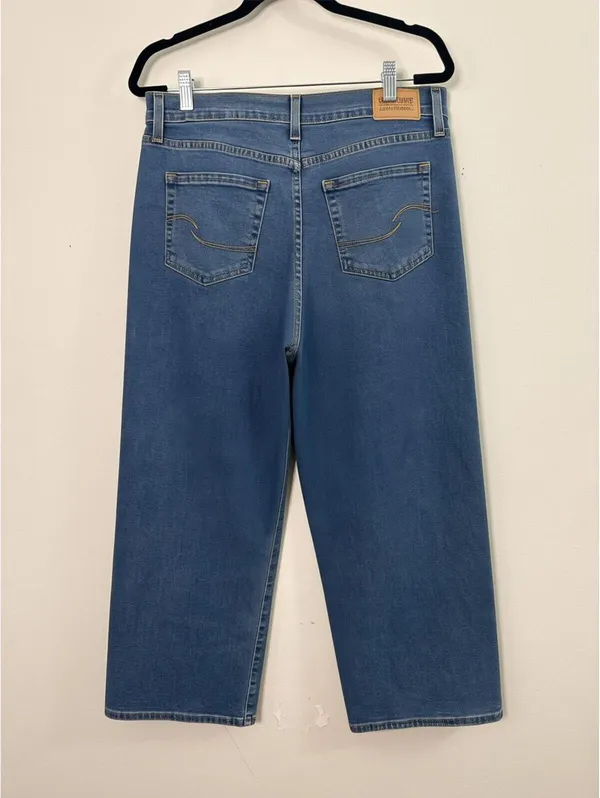 Signature by Levi Strauss Heritage High Rise Loose Crop Jeans Women’s Size 8 W29 - Image 2