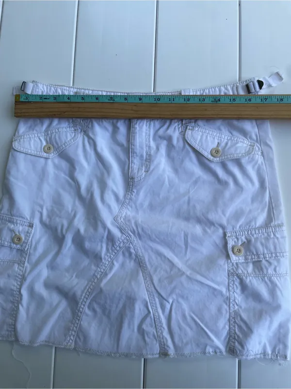 Vintage Ralph Lauren Polo Jeans Midi Skirt, Size 8 - Image 4
