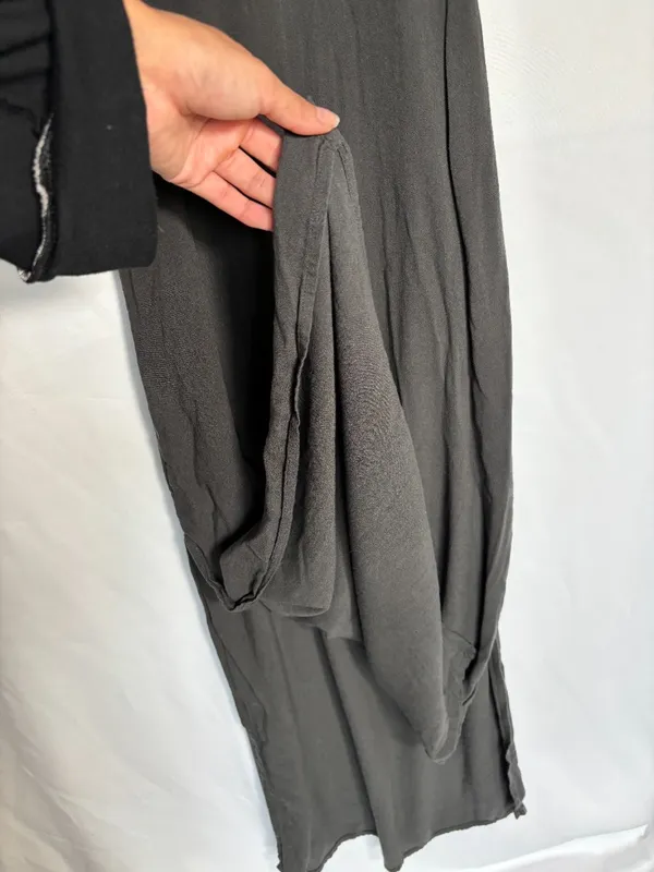 Aerie charcoal gray strappy mini dress size XS - Image 6