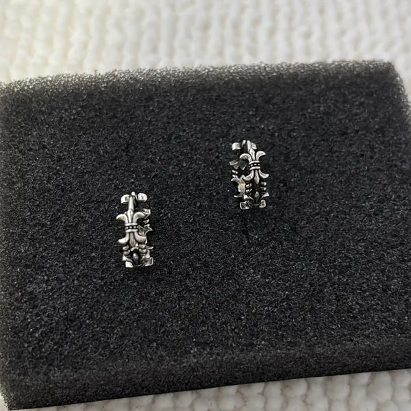 Anchor 13mm Small Hoop Earrings for Men Women,Streetwear Punk Hip Hop Unisex - Image 4
