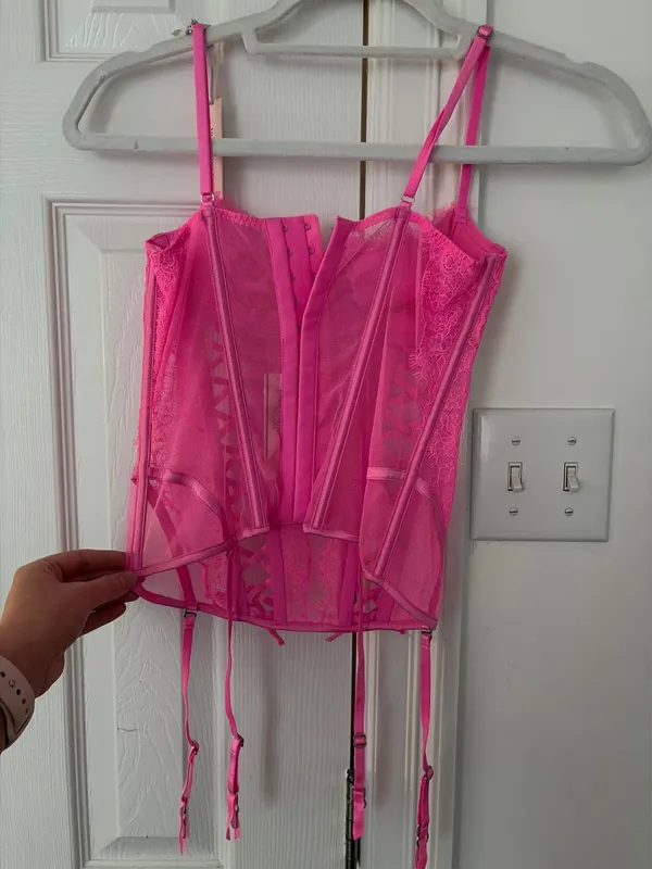 Victoria's Secret Lace Top Corset - Image 2