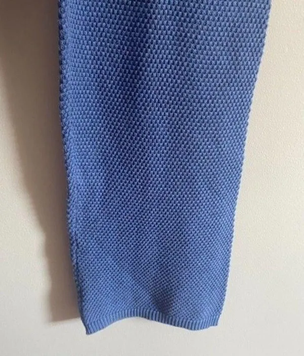 Tribal Blue Sweater Knit Pants - Image 3