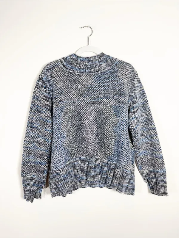 NWT Free People Cotton Candy Sweater Blue Medium - Image 5