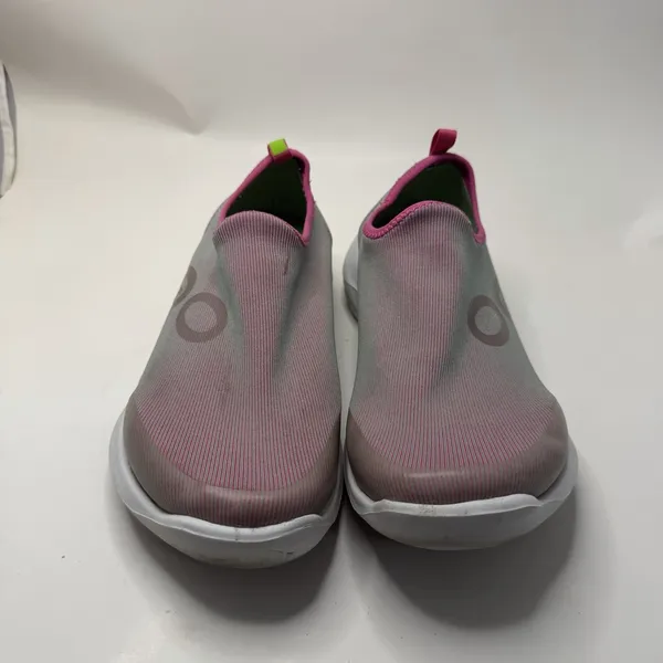 Oofos OOmg Sport Shoe Recovery Slip-On Low Rise Fuschia Sneaker Women's Size 9 - Image 2