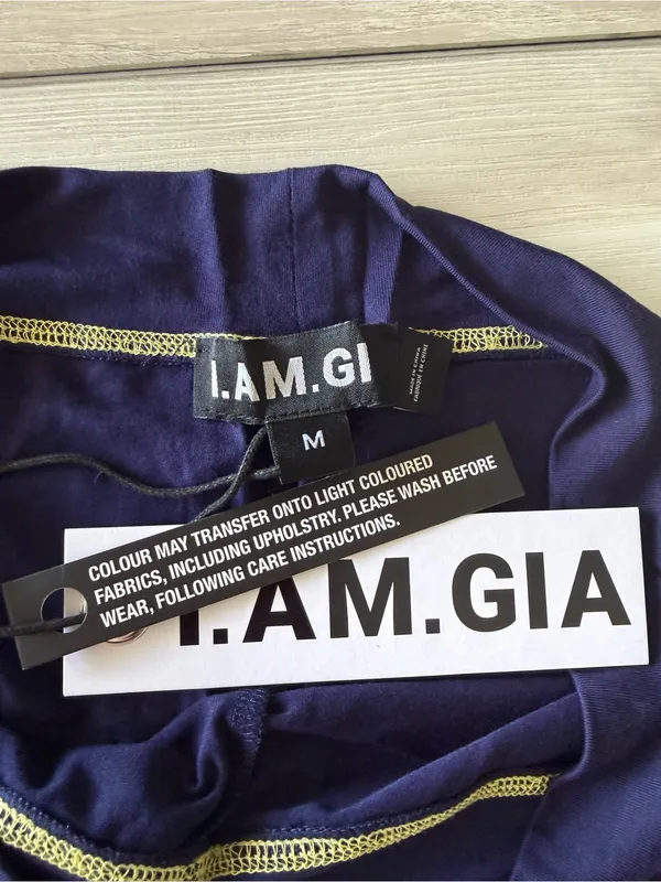 I AM GIA Blare Trackpant Navy Medium NWT IN PACKAGE - Image 10