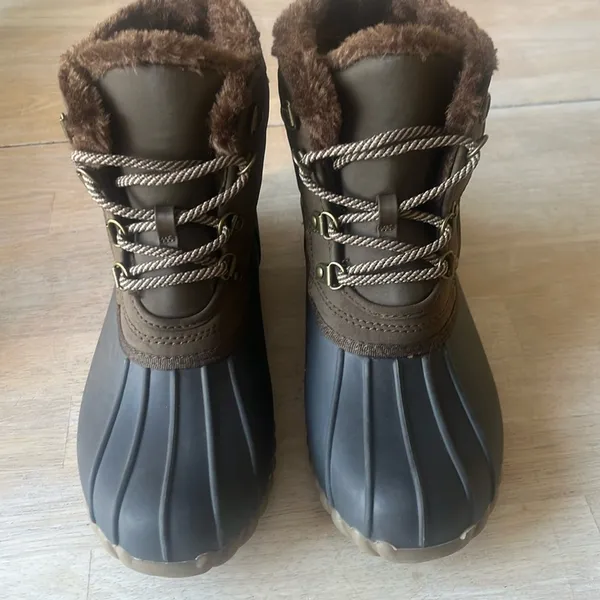 BareTraps Flynn warm lined cushioned winter snow duck boots size 7 NEW - Image 10