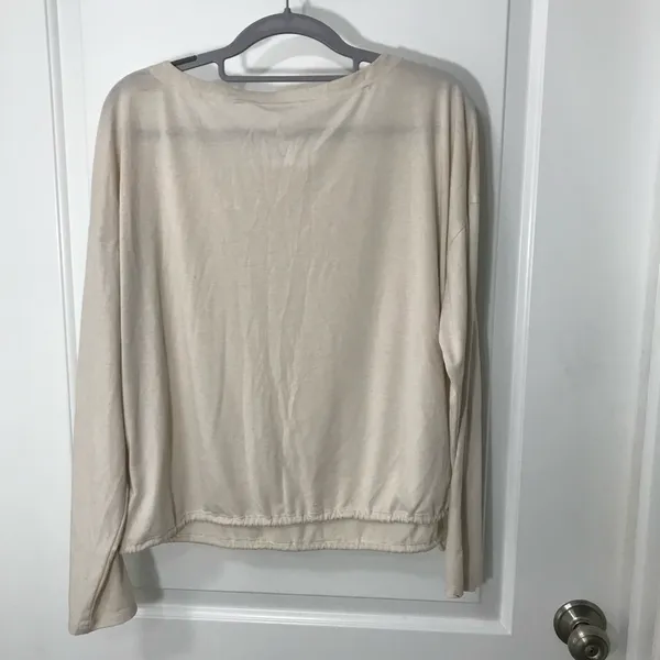 Apana Women’s Long Sleeve Poly/Rayon/Spandex Oversized Medium EUC - Image 2