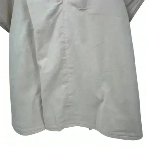 Banana Republic Women's Ivory‎ Flutter Sleeve Blouse Size M Casual - Image 3