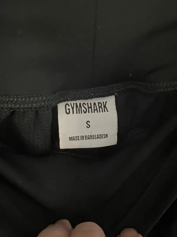 Gymshark Women’s CTY Joggers Black Size Small - Image 2