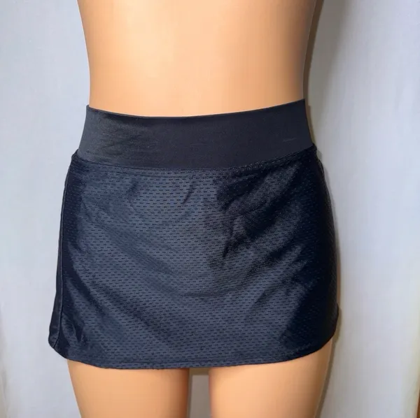 Black jersey mini skirt Size L - Image 3