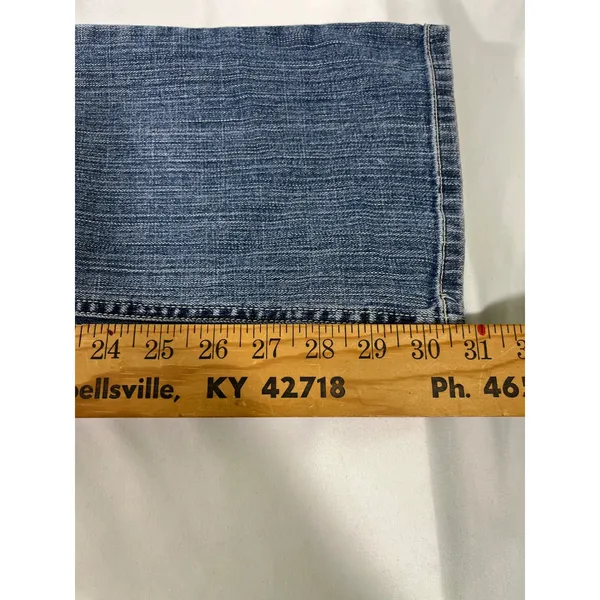 VTG‎ Tommy Hilfiger Jeans Women Sz 8 Bootcut Modern Rise Blue Denim Y2K Classic - Image 8