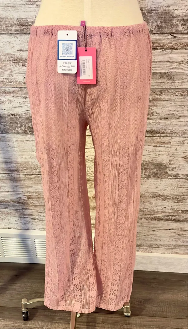 Edikted Swimsuit lace pink cover bottoms - Image 5