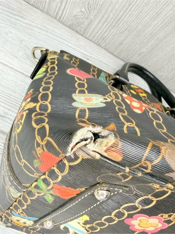 Vintage retired Disney Parks Dooney & Bourke Charms Tote Bag purse - Image 7