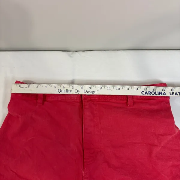 Universal Threads Red Sailor Shorts Womens Size 14 High Rise Denim Mini Shorts - Image 7