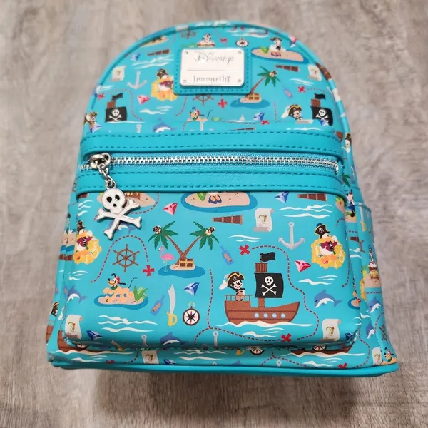 NWT Disney Loungefly Limited Edition Pirate Mickey & Friends Mini Backpack - Image 2