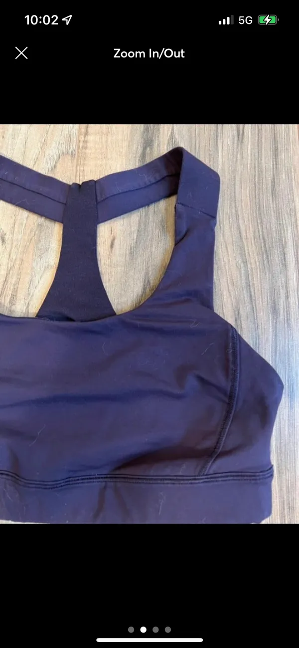 Lululemon Small Sports Bra - Image 3