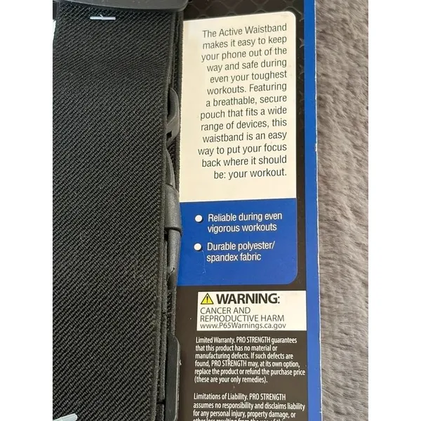 New Pro Strength Active Waistband Cell Phone Holder For Runners - Image 2